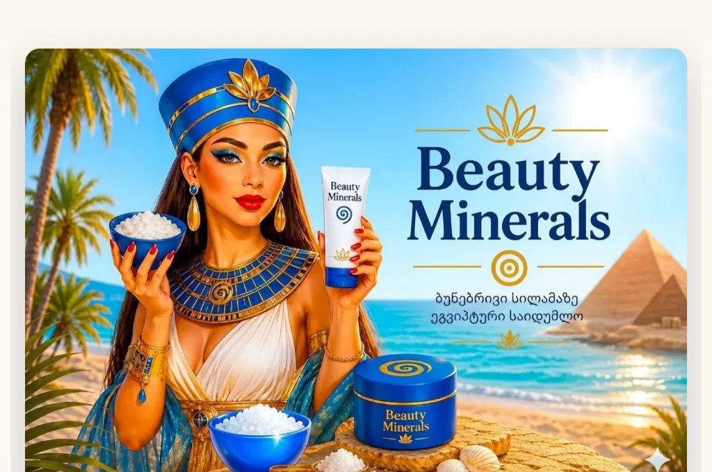 Beauty Minerals ონლაინ მაღაზია